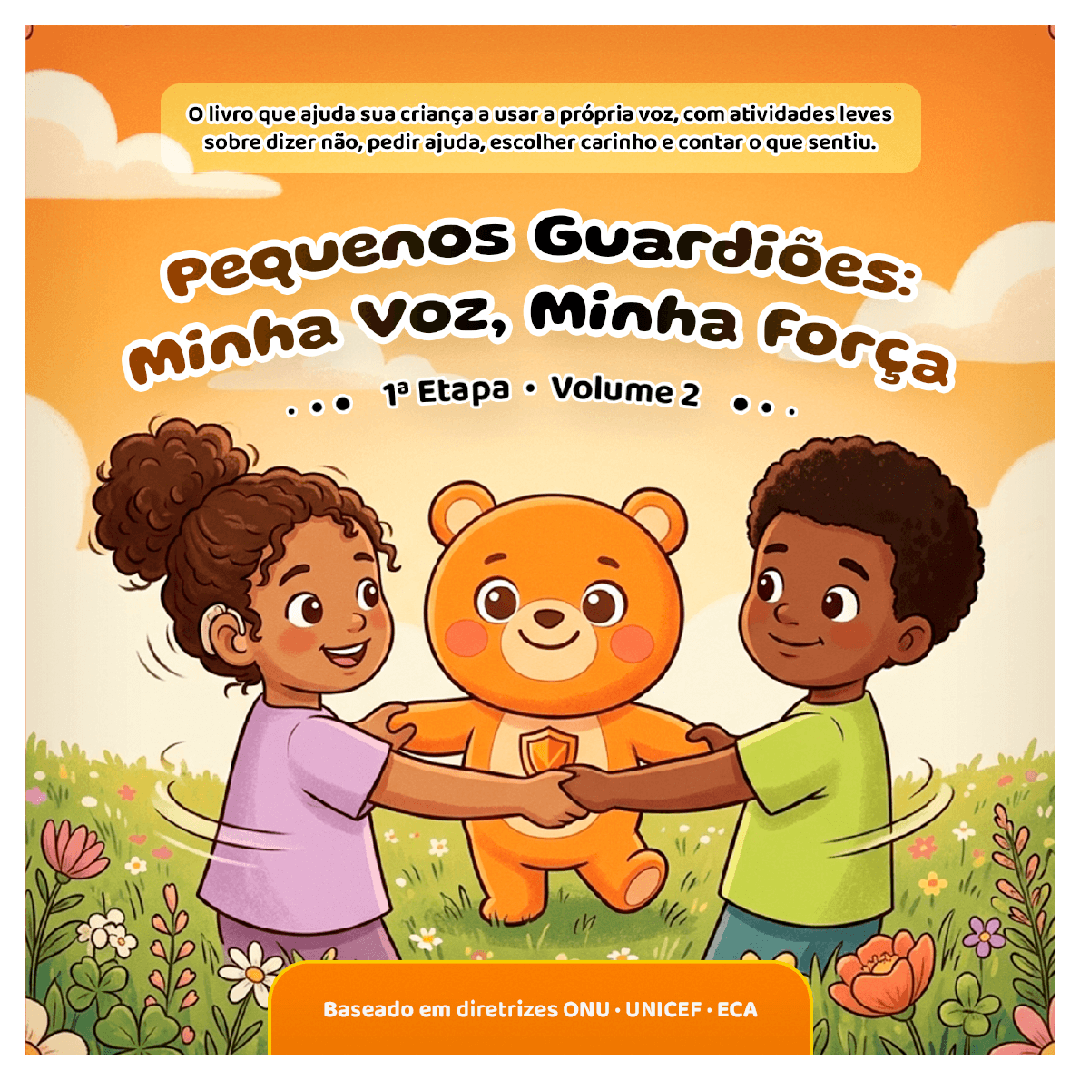 Capa: Pequenos Guardiões: Minha Voz, Minha Força