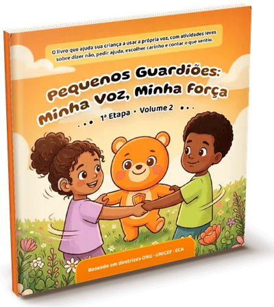 Capa: Pequenos Guardiões: Minha Voz, Minha Força