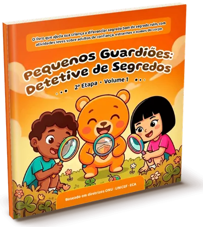 Capa: Pequenos Guardiões: Detetive de Segredos