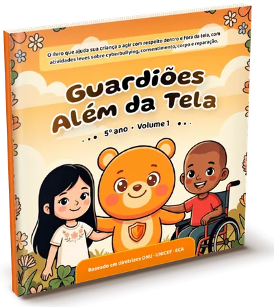 Capa: Guardiões Além da Tela